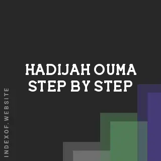 Hadijah Ouma Step-by-Step | Indexof