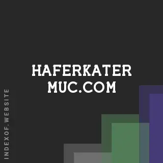 haferkater-muc.com by Farhana Mondal site -  Indexof
