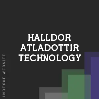 Halldor Atladottir Technology | Indexof