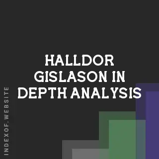 Halldor Gislason In-Depth Analysis | Indexof
