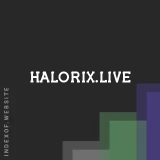 halorix.live by Ayse Yilmazer site -  Indexof