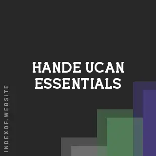 Hande Ucan Essentials | Indexof