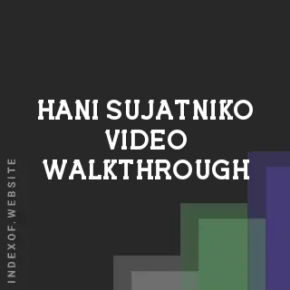 Hani Sujatniko Video Walkthrough | Indexof