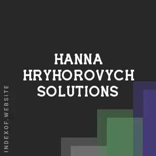 Hanna Hryhorovych Solutions | Indexof