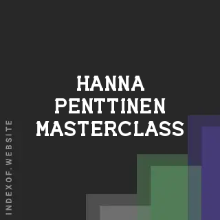 Hanna Penttinen Masterclass | Indexof