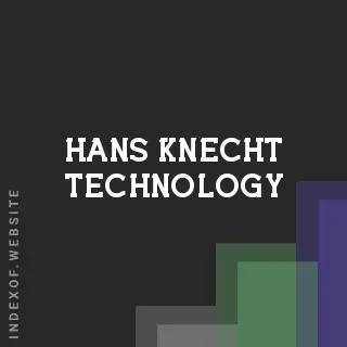Hans Knecht Technology | Indexof