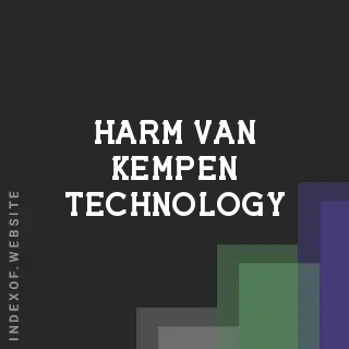 Harm van Kempen Technology | Indexof