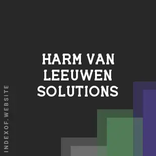 Harm van Leeuwen Solutions | Indexof