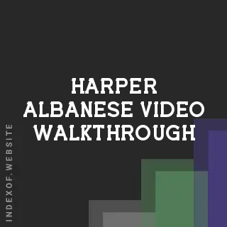 Harper Albanese Video Walkthrough | Indexof