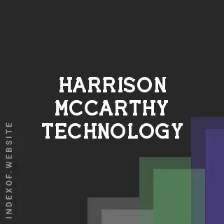 Harrison McCarthy Technology | Indexof