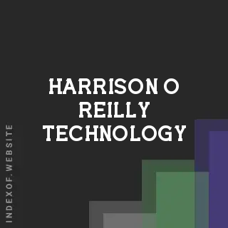 Harrison O Reilly Technology | Indexof