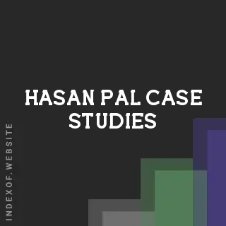 Hasan Pal Case Studies | Indexof