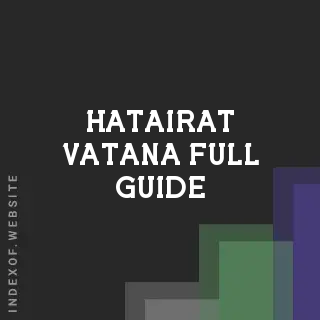 Hatairat Vatana Full Guide | Indexof
