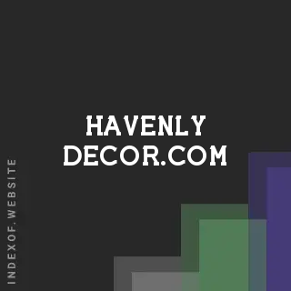 havenly-decor.com by Tania Pal site -  Indexof