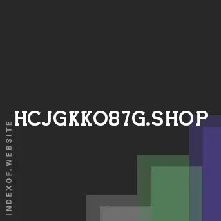 hcjgkko87g.shop by Fon Sae-lee site -  Indexof