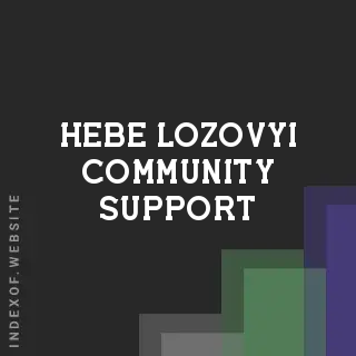 Hebe Lozovyi Community Support | Indexof