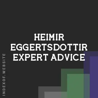 Heimir Eggertsdottir Expert Advice | Indexof