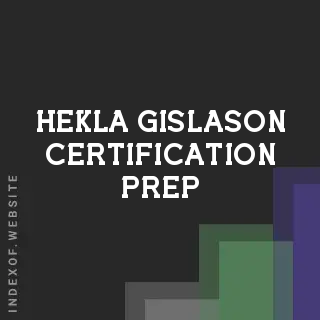 Hekla Gislason Certification Prep | Indexof