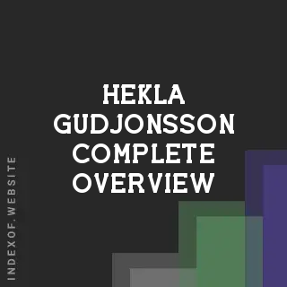 Hekla Gudjonsson Complete Overview | Indexof
