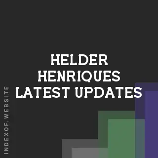 Helder Henriques Latest Updates | Indexof
