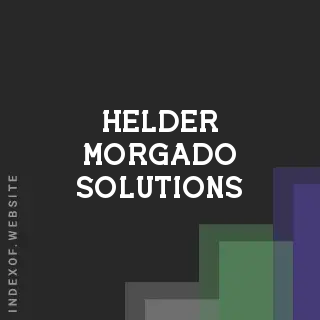 Helder Morgado Solutions | Indexof