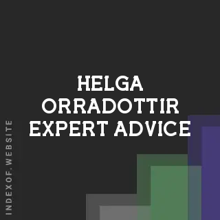 Helga Orradottir Expert Advice | Indexof