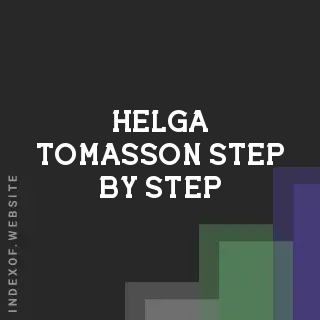 Helga Tomasson Step-by-Step | Indexof