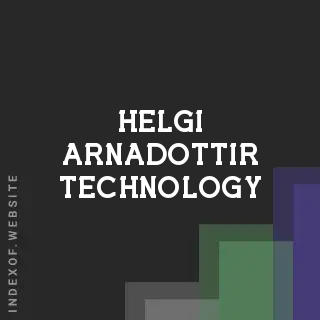 Helgi Arnadottir Technology | Indexof