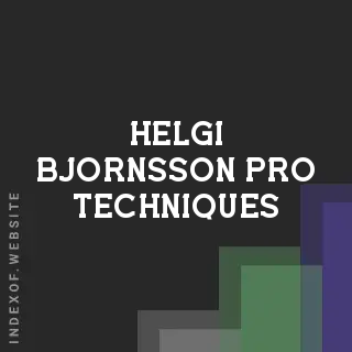 Helgi Bjornsson Pro Techniques | Indexof