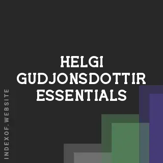 Helgi Gudjonsdottir Essentials | Indexof