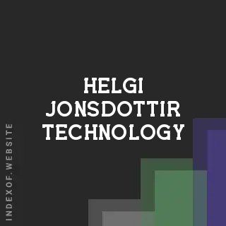 Helgi Jonsdottir Technology | Indexof