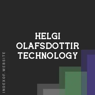 Helgi Olafsdottir Technology | Indexof