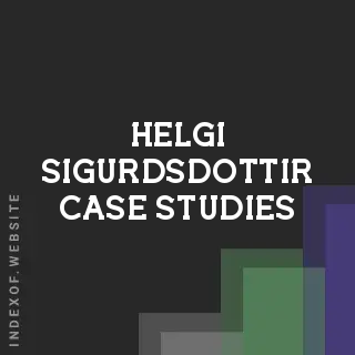 Helgi Sigurdsdottir Case Studies | Indexof