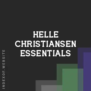 Helle Christiansen Essentials | Indexof