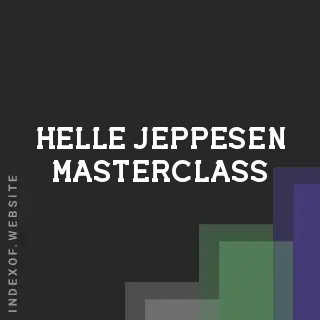 Helle Jeppesen Masterclass | Indexof
