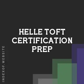 Helle Toft Certification Prep | Indexof