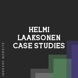 Helmi Laaksonen Case Studies | Indexof