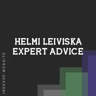 Helmi Leiviska Expert Advice | Indexof