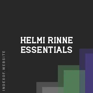 Helmi Rinne Essentials | Indexof