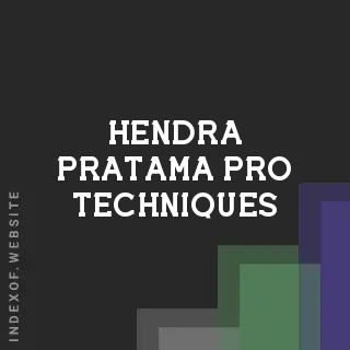 Hendra Pratama Pro Techniques | Indexof