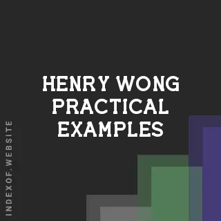Henry Wong Practical Examples | Indexof