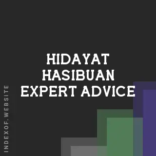Hidayat Hasibuan Expert Advice | Indexof