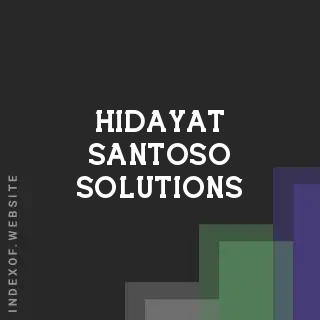 Hidayat Santoso Solutions | Indexof