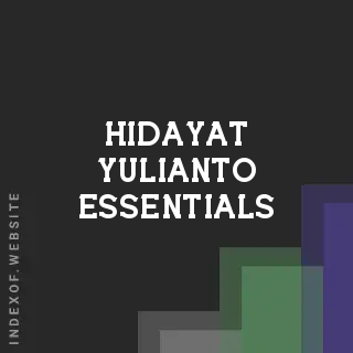 Hidayat Yulianto Essentials | Indexof