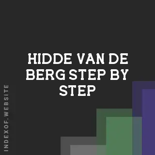 Hidde van de Berg Step-by-Step | Indexof