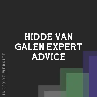Hidde van Galen Expert Advice | Indexof