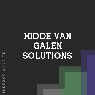 Hidde van Galen Solutions | Indexof