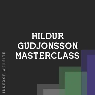 Hildur Gudjonsson Masterclass | Indexof