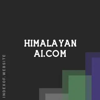 himalayan-ai.com by Adiba Kundu site -  Indexof
