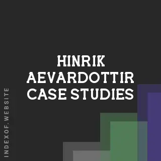 Hinrik Aevardottir Case Studies | Indexof